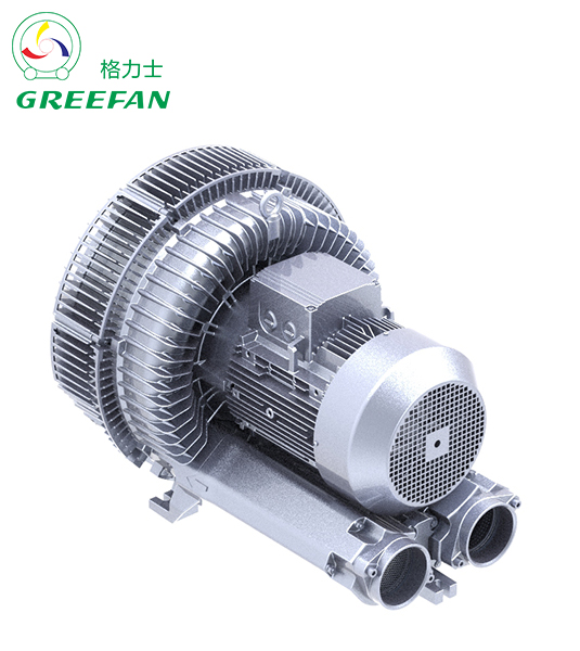 Anticorrosive plastic high pressure fan