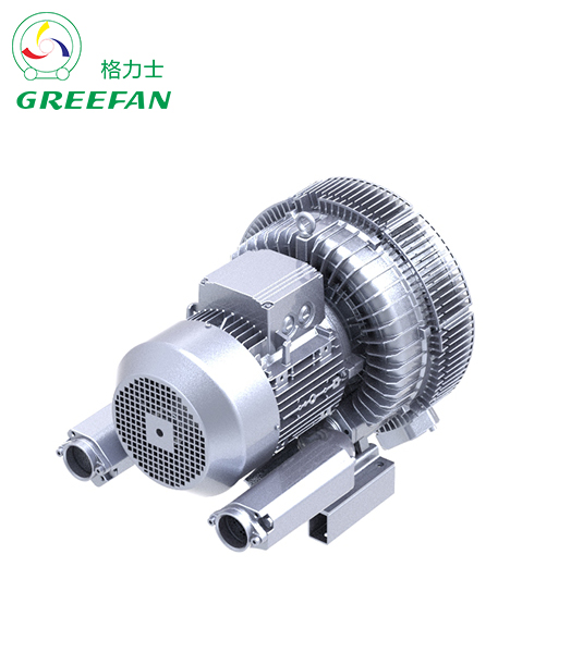 High pressure dust suction fan for grinding machine